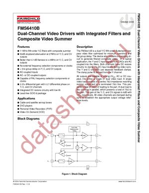 FMS6410BCSX datasheet  